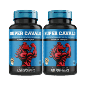 Kit 2 Super Cavalo 60 Capsulas